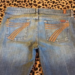 7 For All Mankind Dojo jeans size 30 inseam 30"