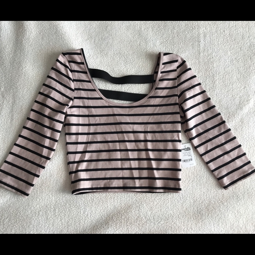 Mauve crop top