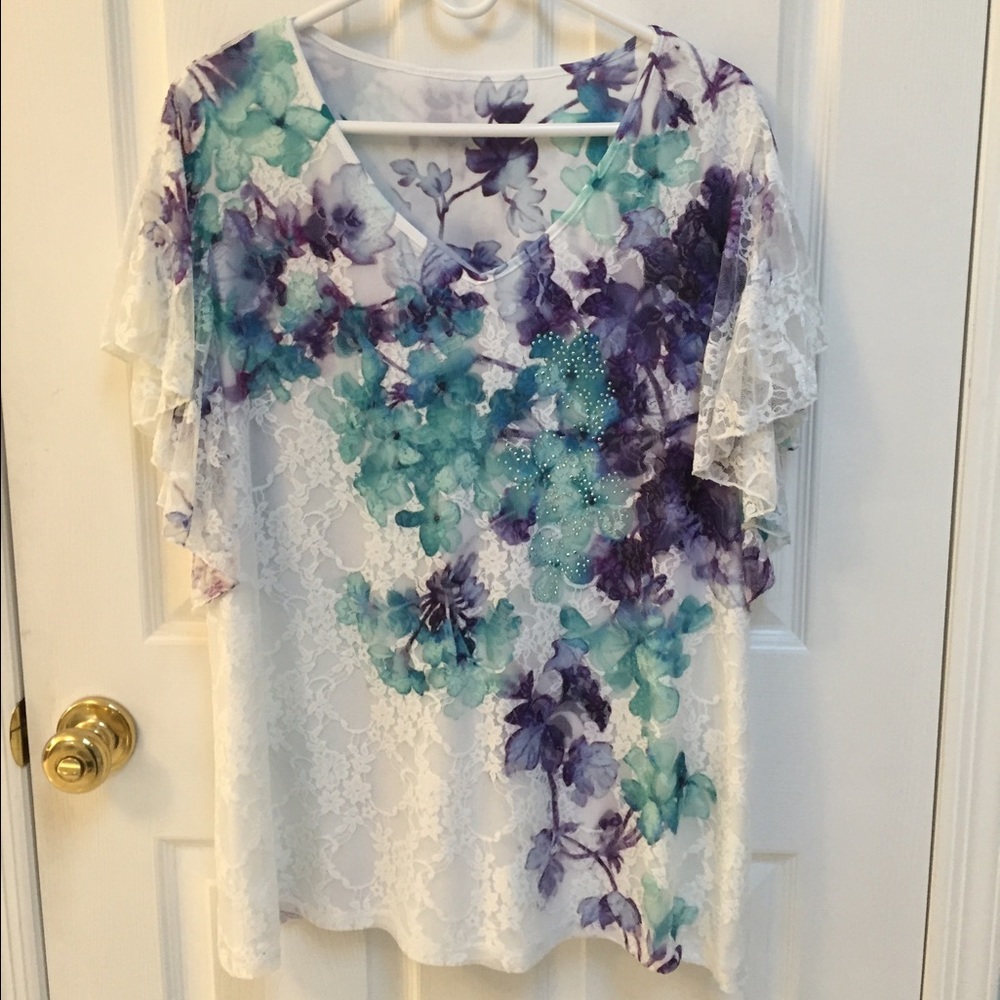 Spring Lace  blouse