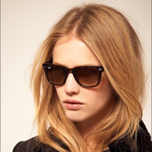 Ray-Ban Folding Wayfarer (Tortoise/Brown) main image 4