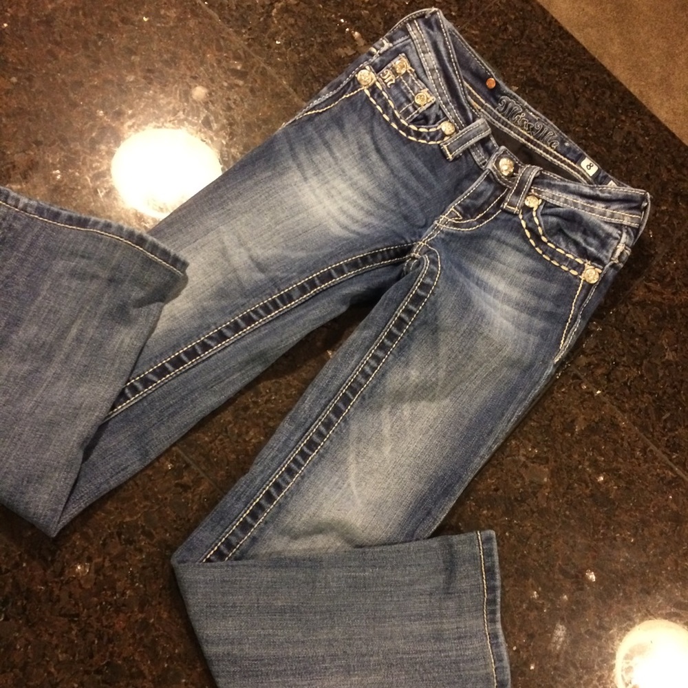 GIRLS SIZE 8 MISS ME JEANS