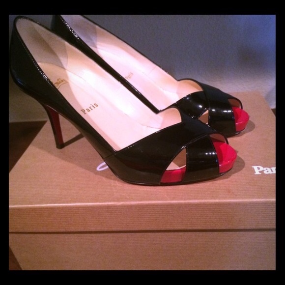 Christian Louboutin Shoes - Practically New Louboutins with red rubber soles!