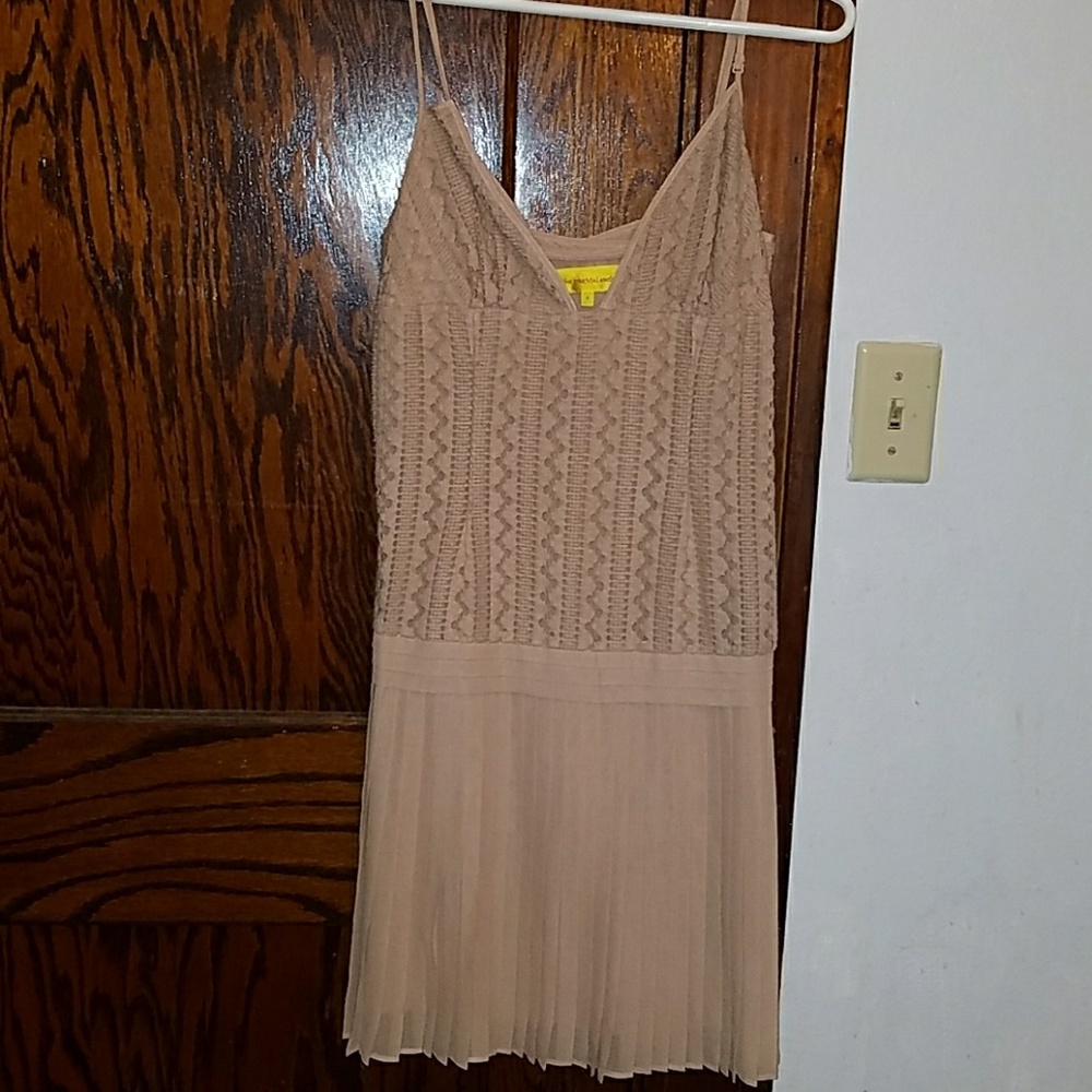 Tan Catherine Malandrino dress