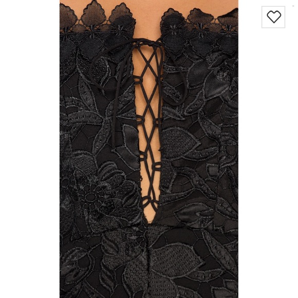 Nicholas Lace Off the Shoulder Corset Dress - Picture 6 of 7