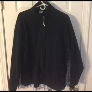 Black large Patagonia synchilla fleece