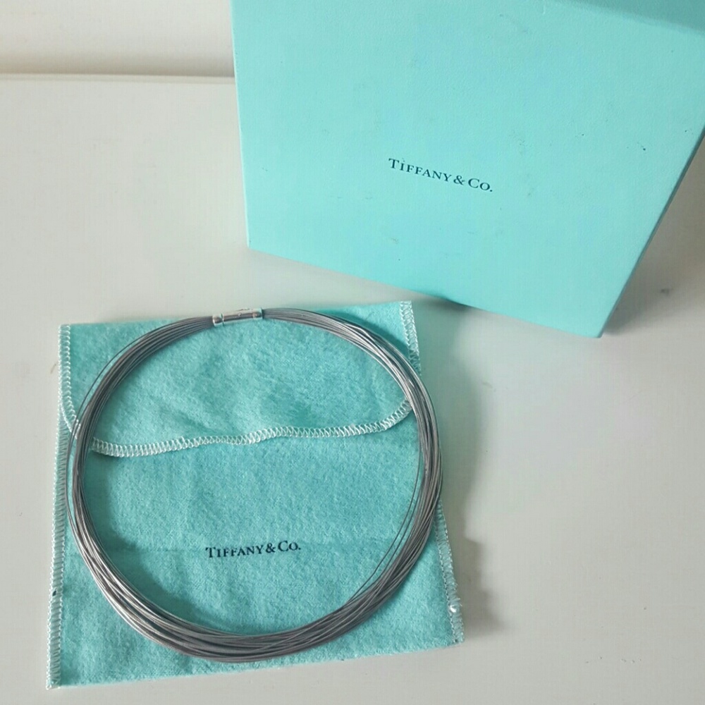 Tiffany & Co 30 Multi Strand Wire Strand Necklace