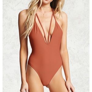 Halter One-Piece Swimsuit
