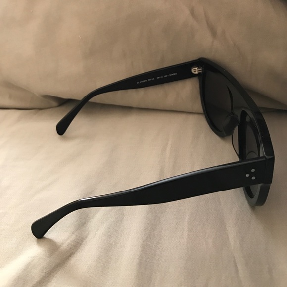 New Celine Shadow Sunglasses Black CL41026/S 8071A - Picture 7 of 8