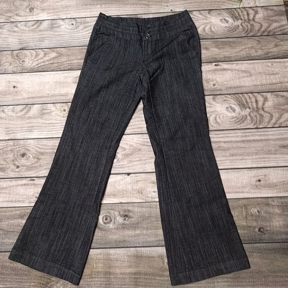 Maurices 5/6 short button front trouser jean