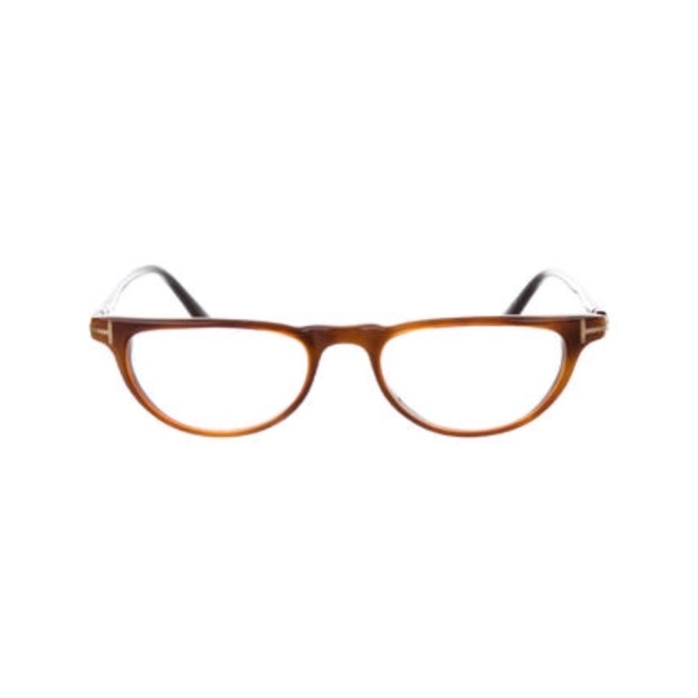 Tom Ford Tortoiseshell Logo Optical Frame