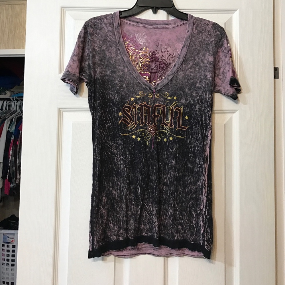 Sinful tee size medium.