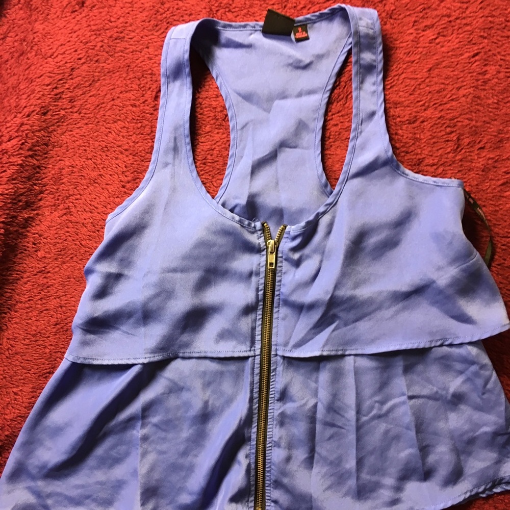 Small blue tank top