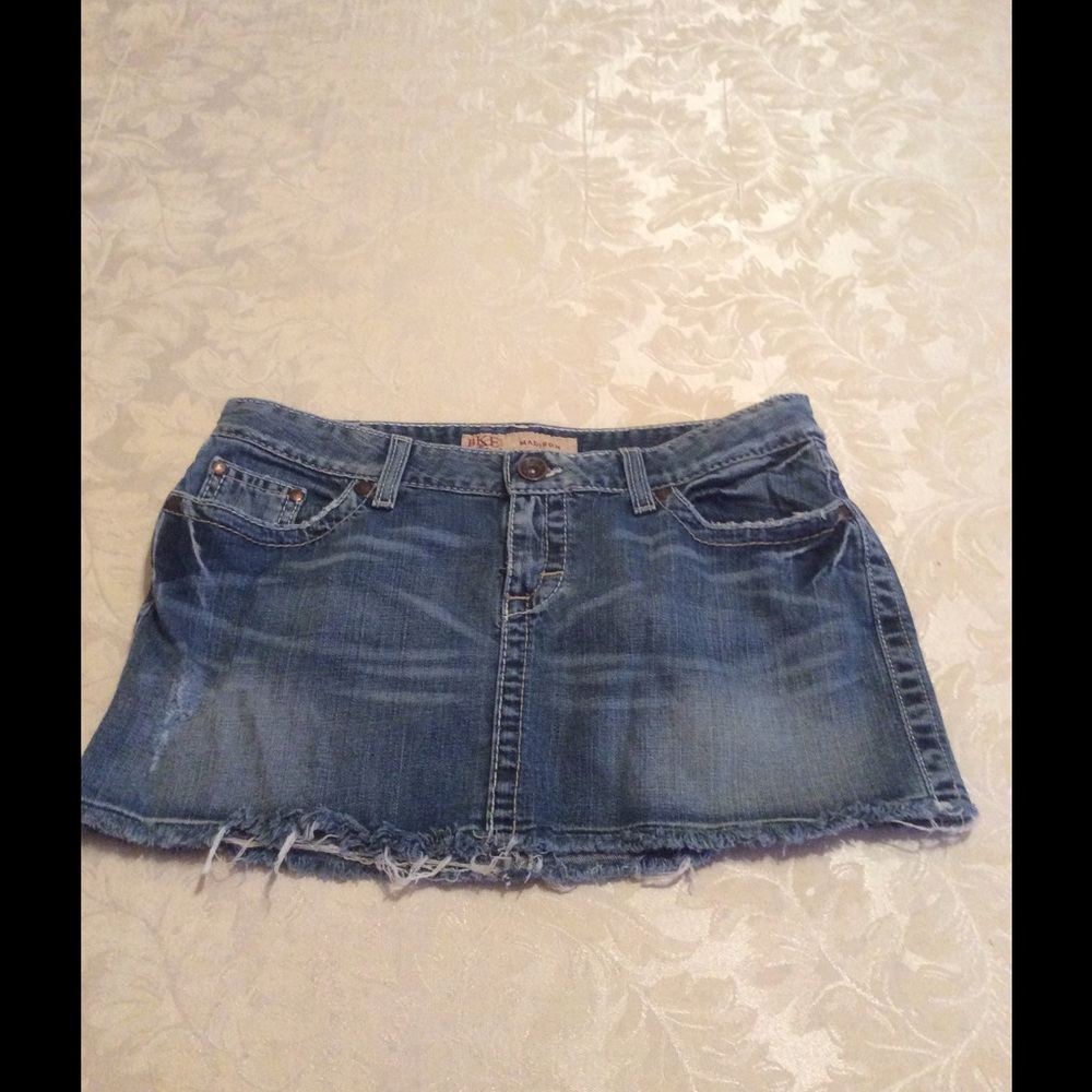 BKE Denim mini-skirt
