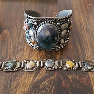 Stone Bracelet set