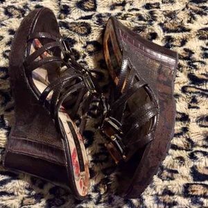 Brown Wedges 6.5