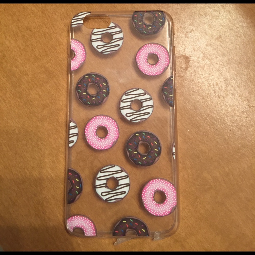 Ultra clear thin iPhone 6/6s Donut Case