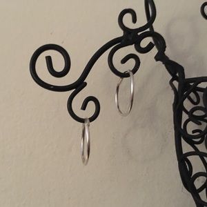 Sterling Silver hoops
