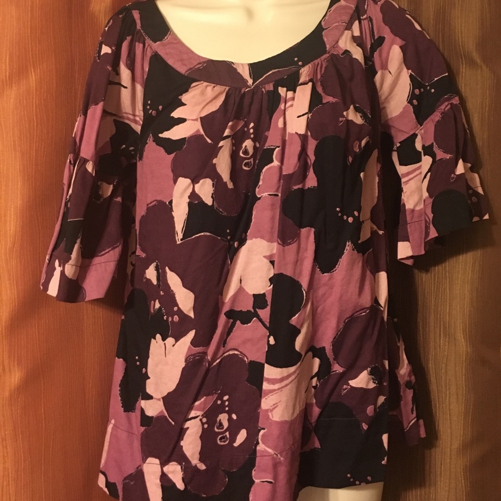 3/4 sleeve gently work shirt