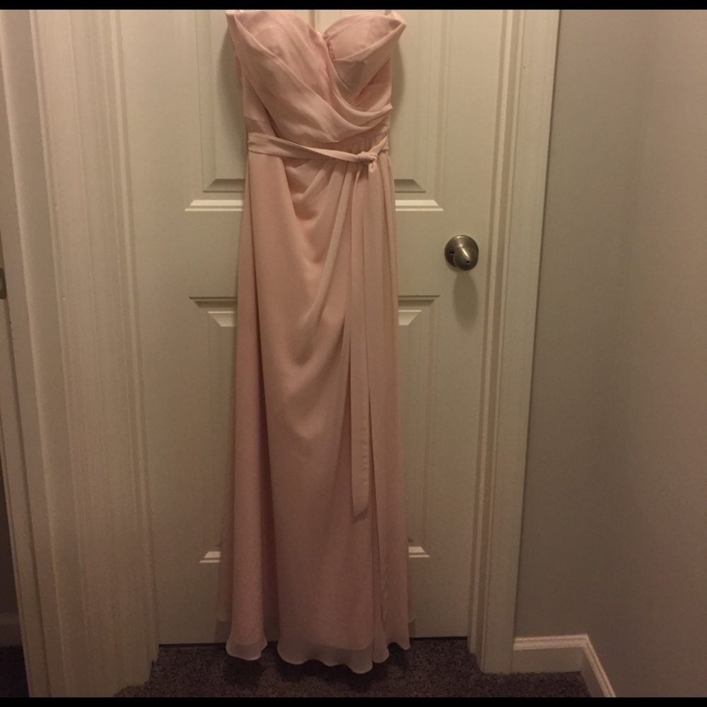 Blushing bridesmaid - Bill Levkoff 1130