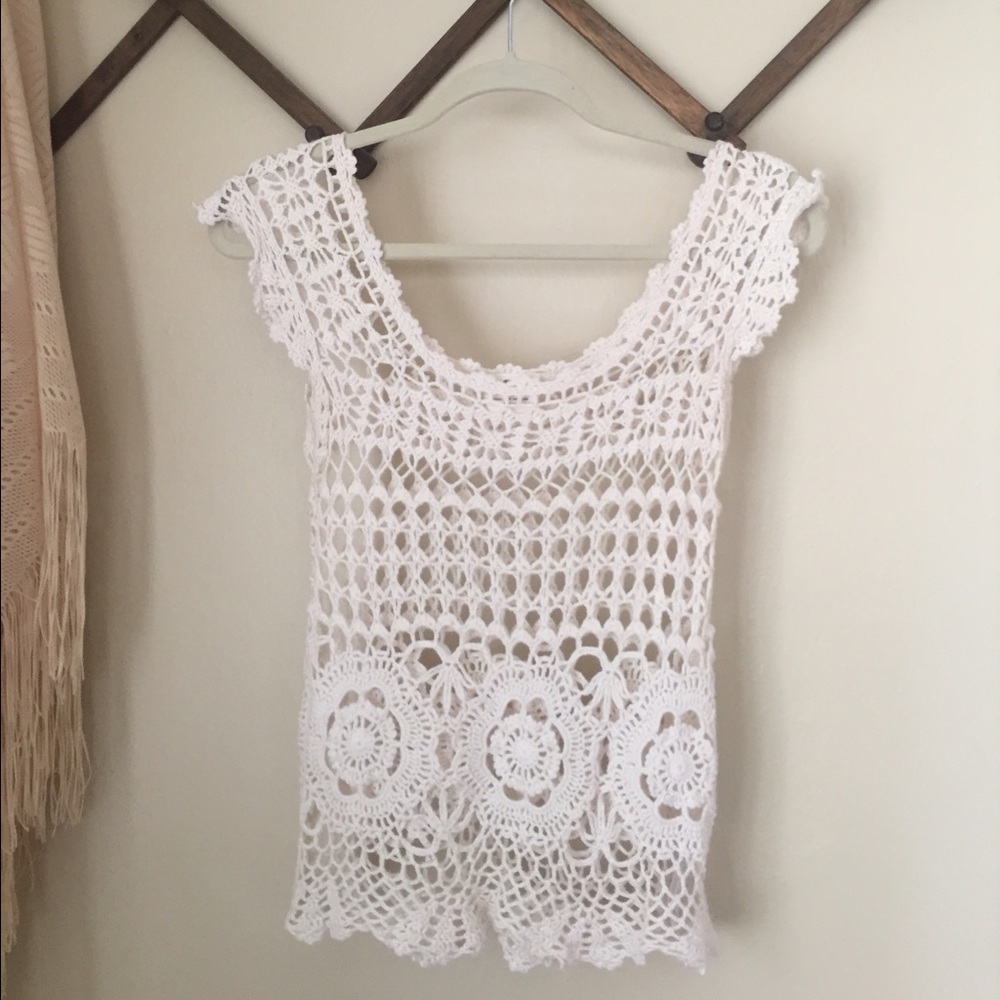 Urban Outfitters Crochet Top