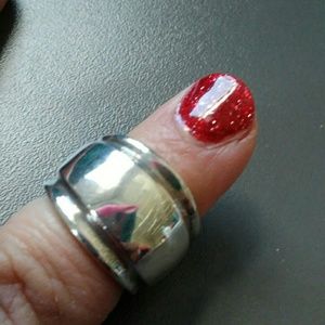 Sterling Silver Cigar Band size 5