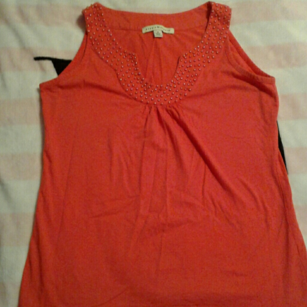 Beautiful coral tank top