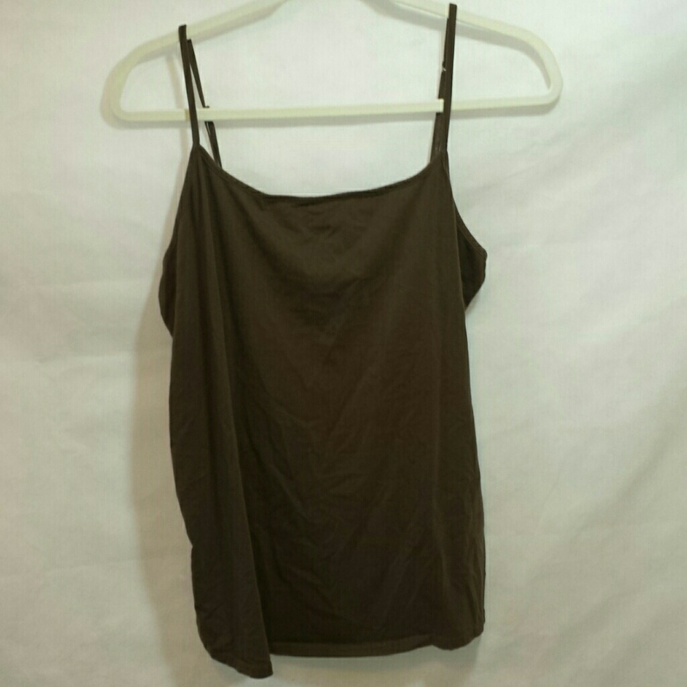 Brown cami top