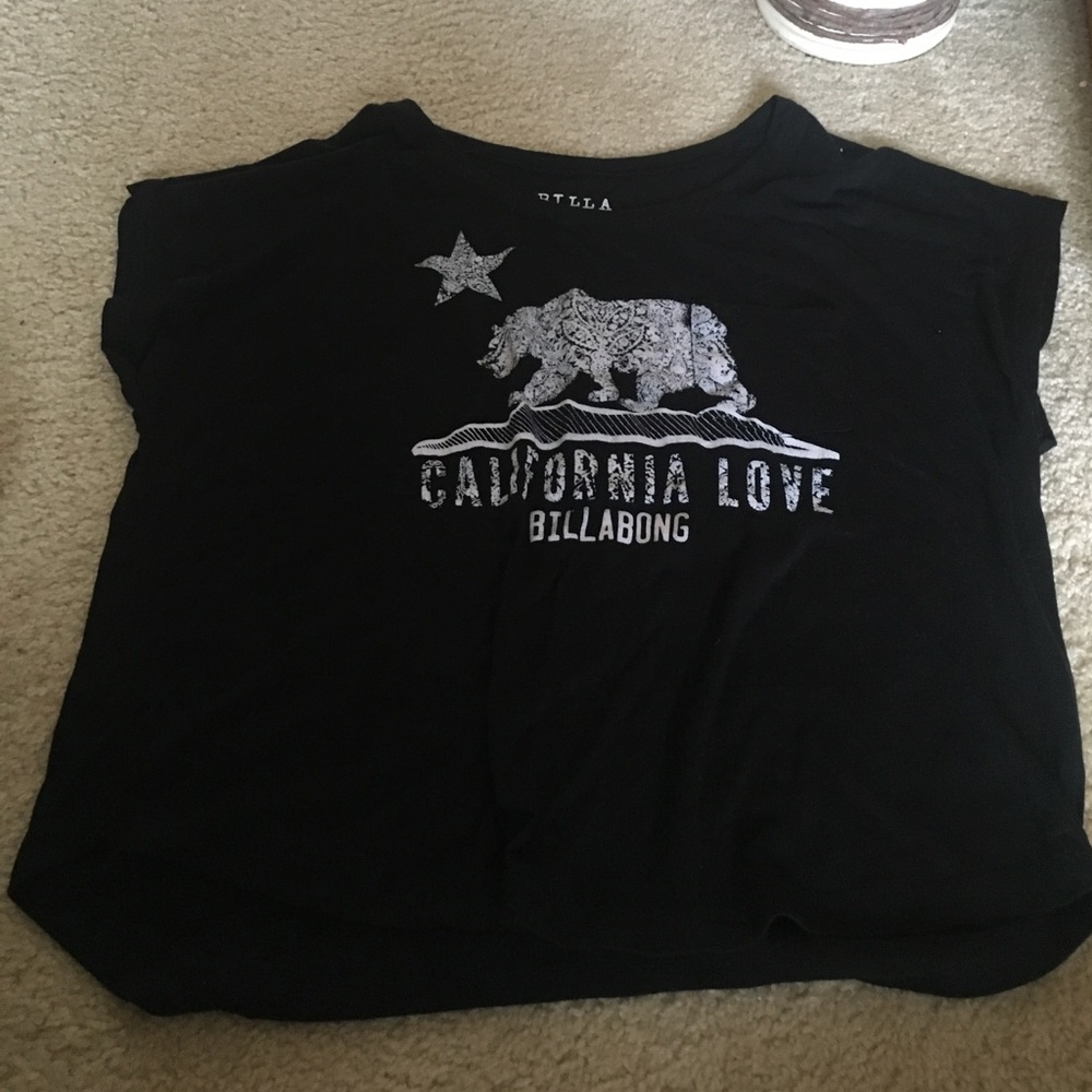 Black Billabong crop top