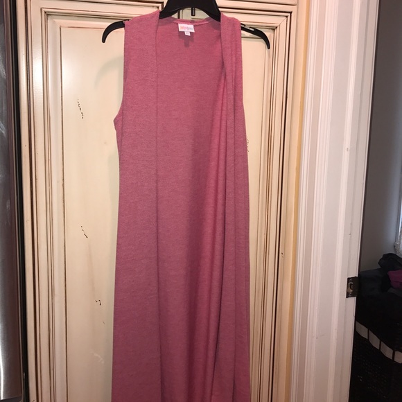 lularoe sleeveless cardigan