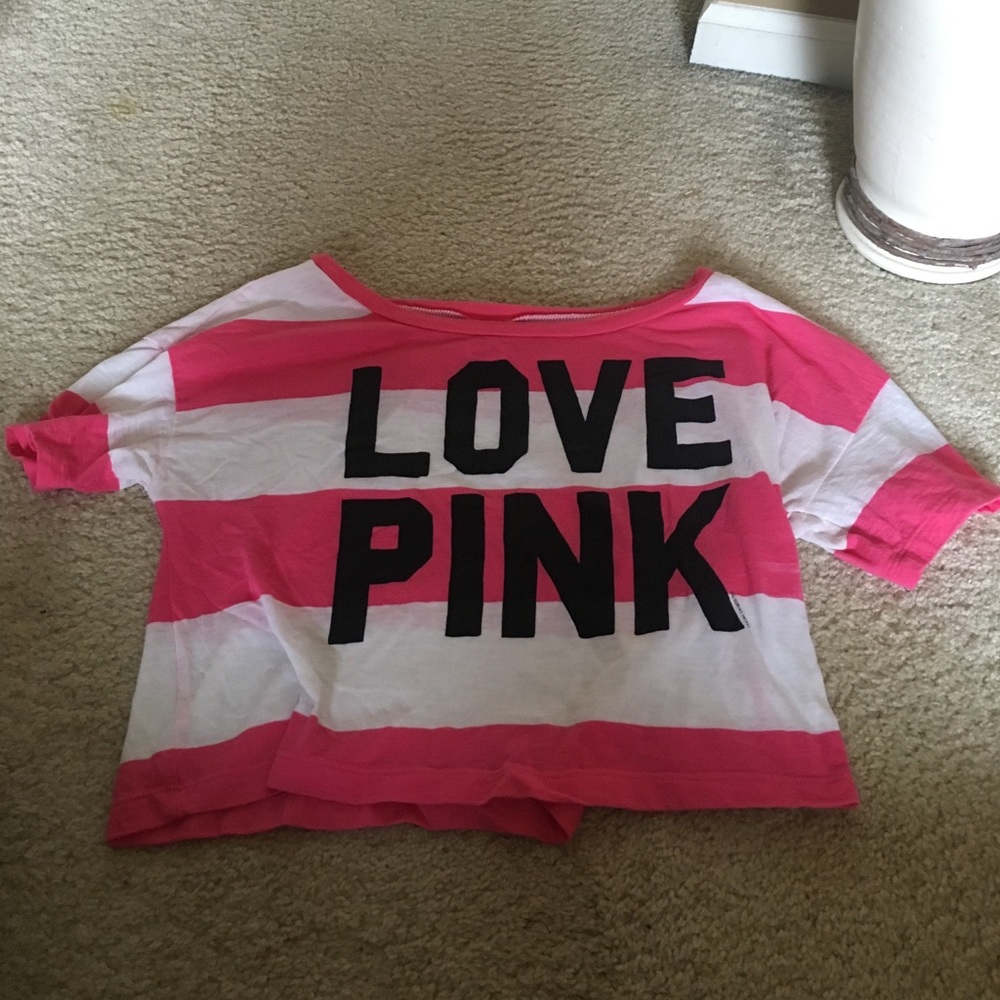 PINK crop top