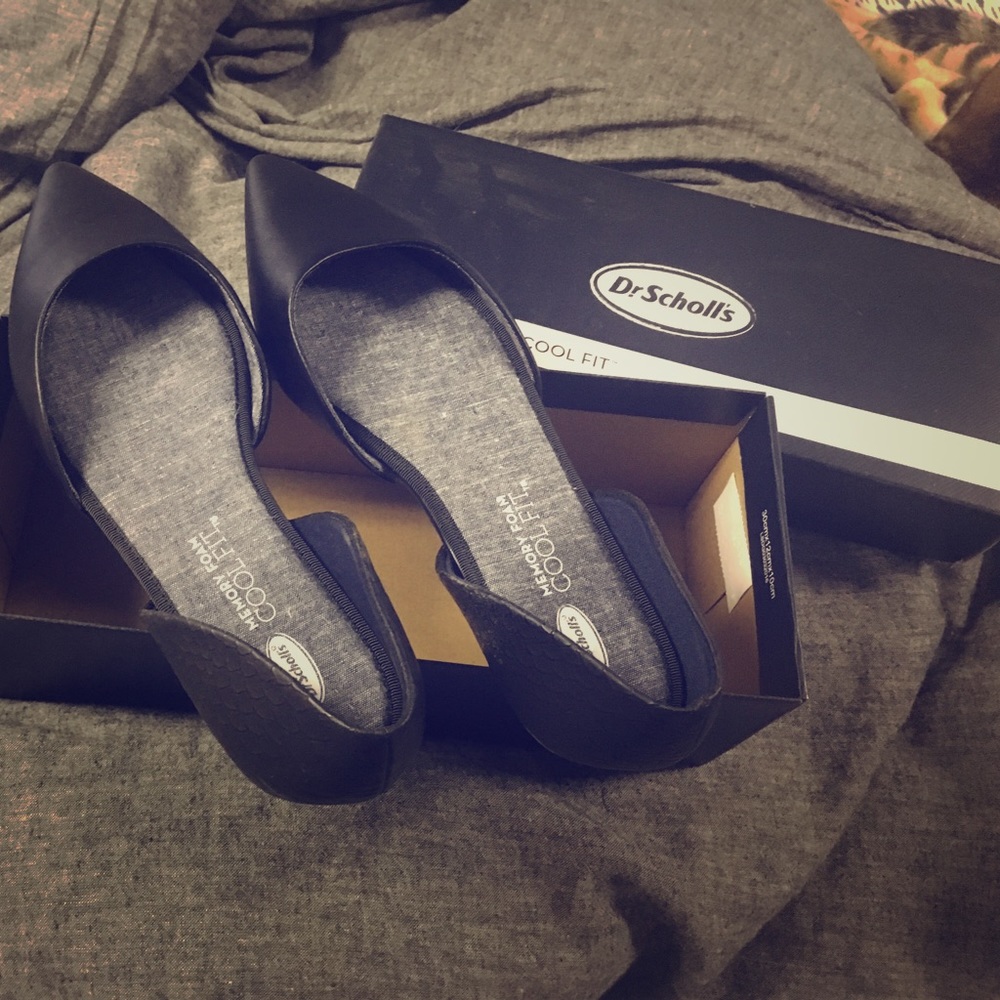 Black flats dr scholls