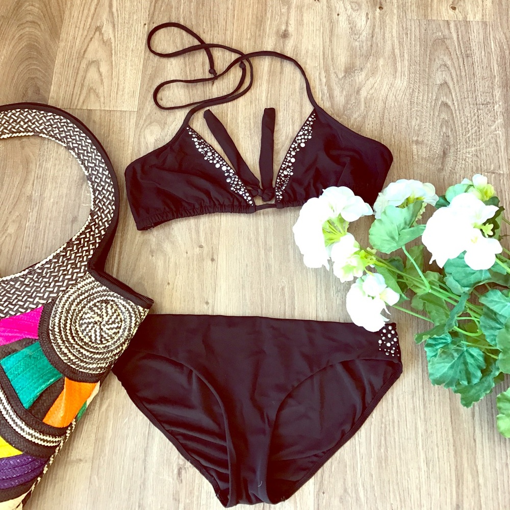 Classy black TOUCHE bikini size M