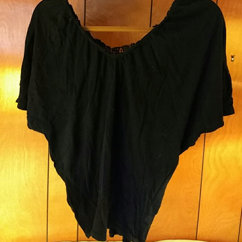 Black Express Lace Top - Picture 4 of 4