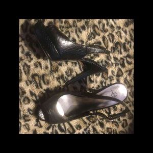 Black Platform Heels 7