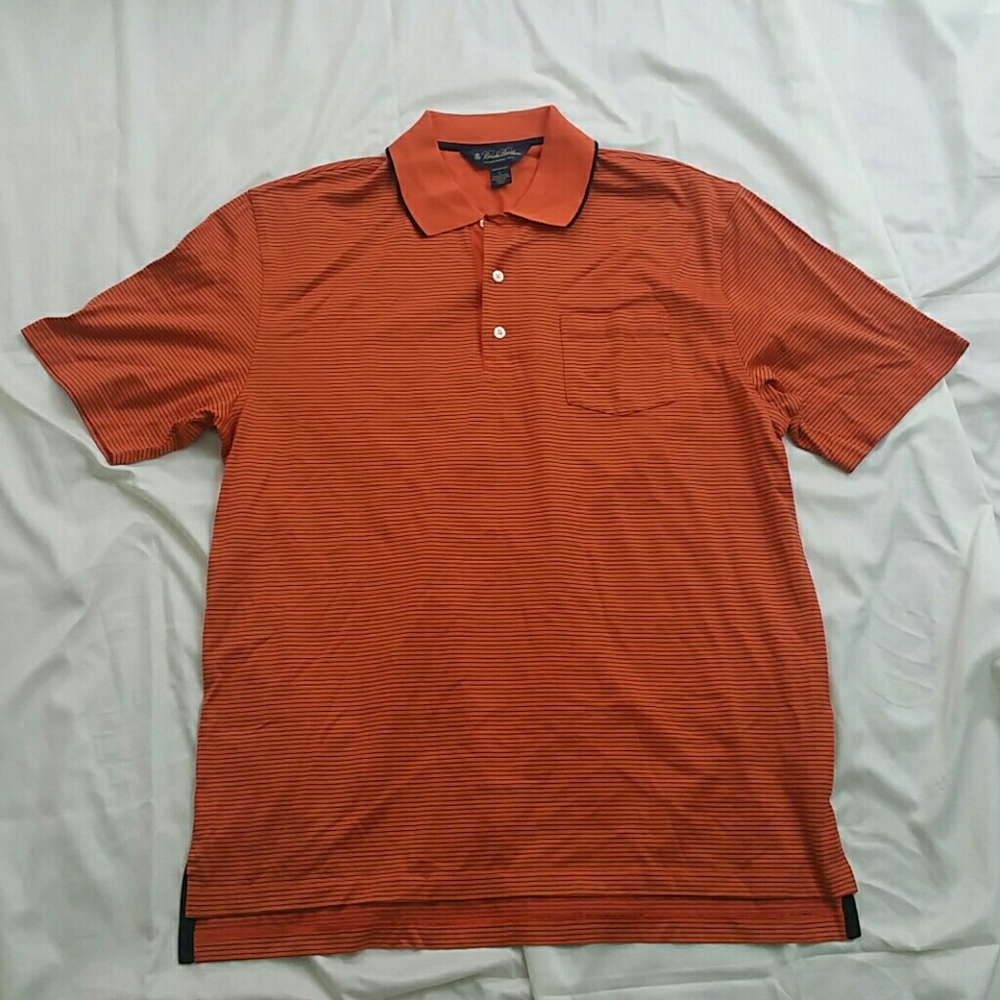 Brooks Brothers polo Golf shirt size Large