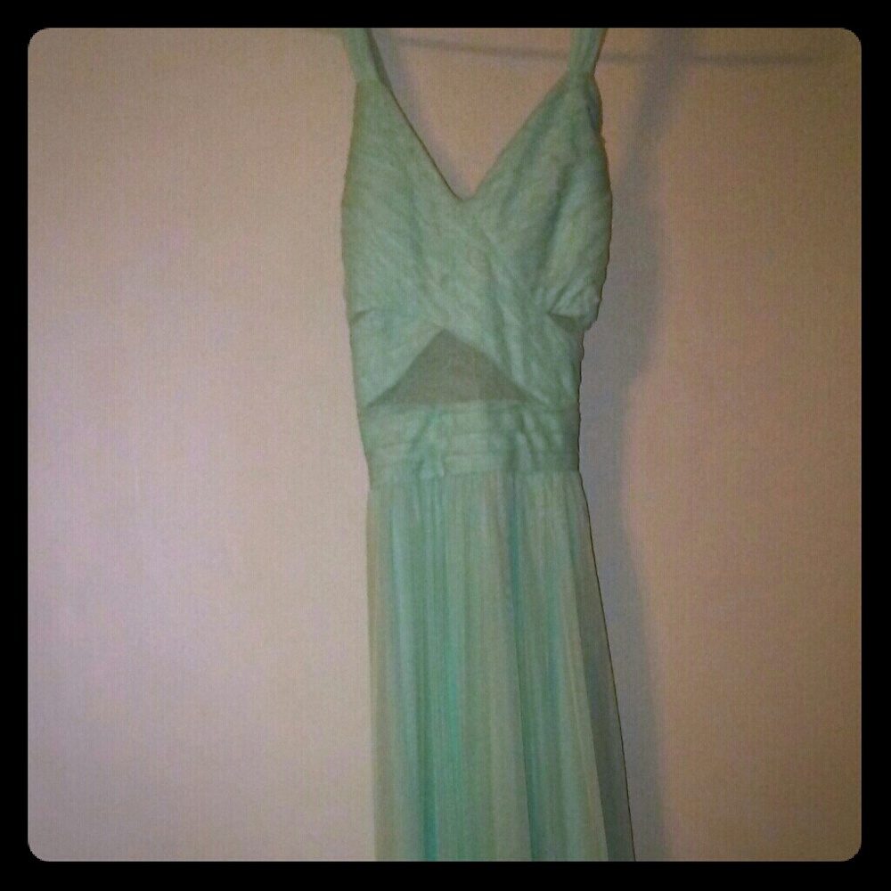 Blue prom dress!