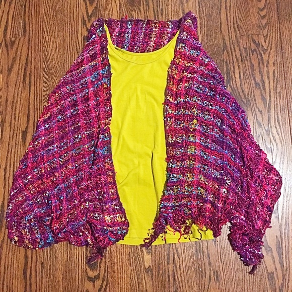 Krazy Kat Accessories - 🌈Burgundy & Multicolored Eyelash Fashion Scarf Krazy Kat Accessories - 🌈Burgundy & Multicolored Eyelash Fashion Scarf