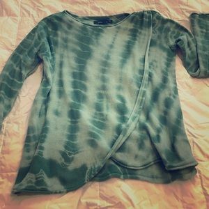 Tie dyed light weight sweater