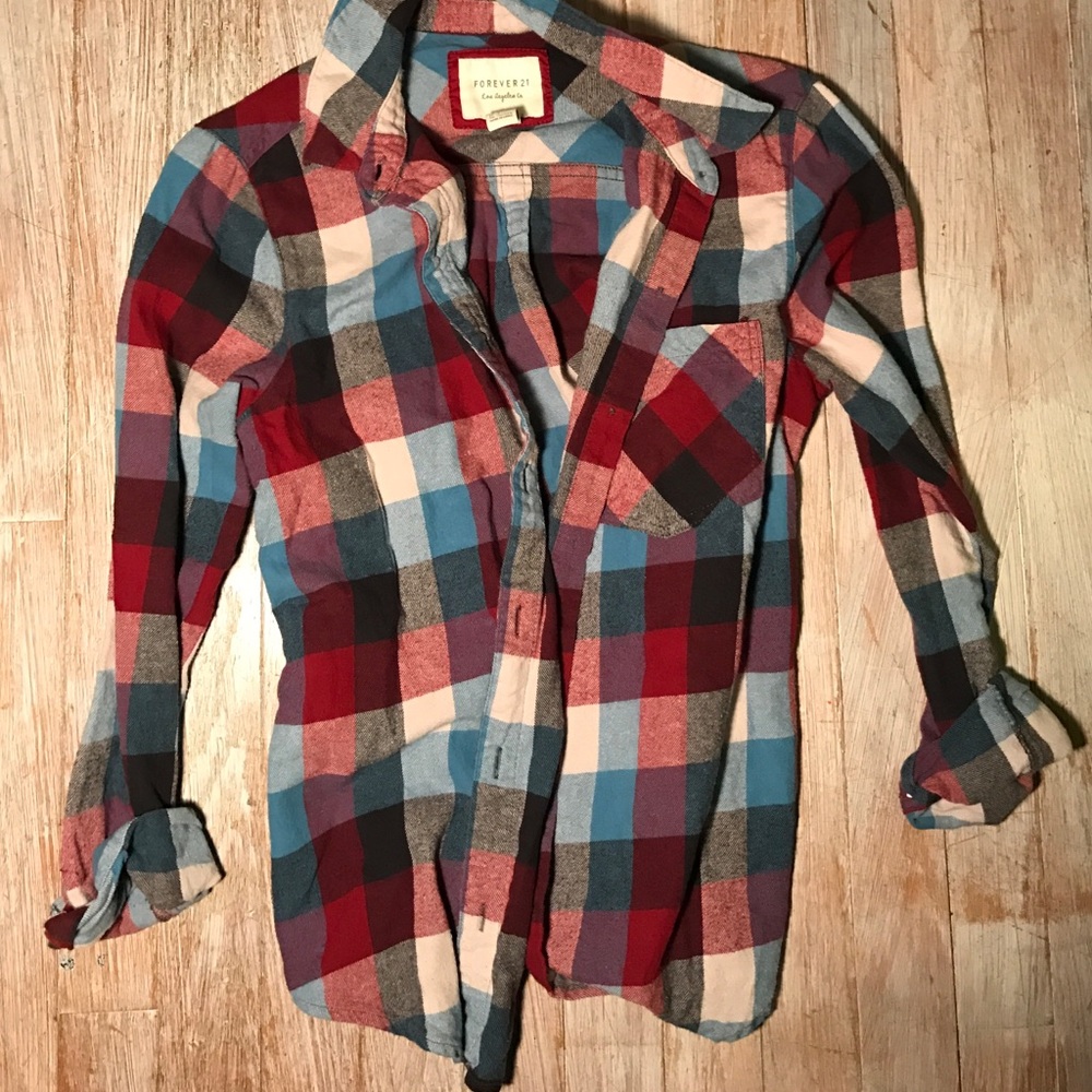 Forever 21 plaid shirt