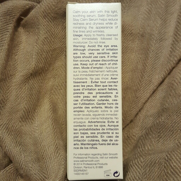 SATIN SMOOTH Stay Calm Serum-sensitive skin - Picture 3 of 3