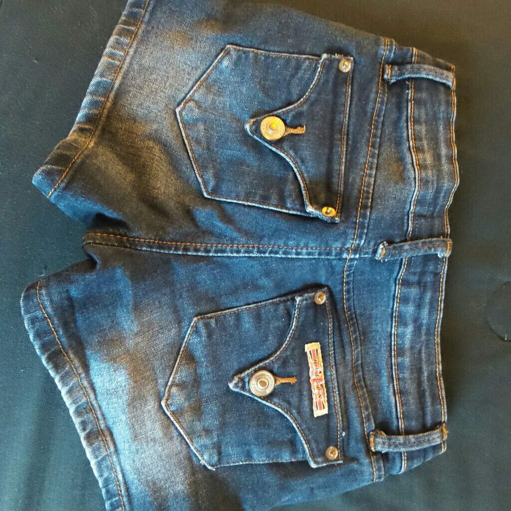 Girls Hudson cut off jean shorts