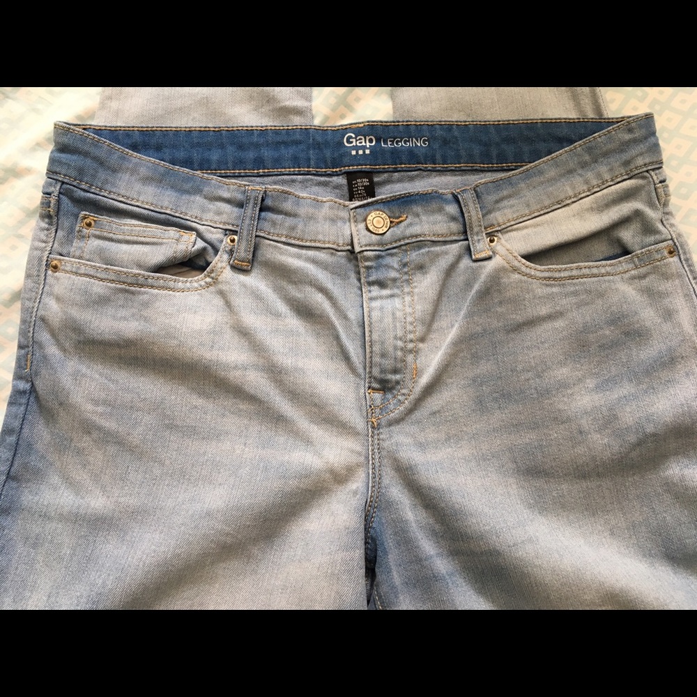 Gap 10x30 stretch jean leggings.