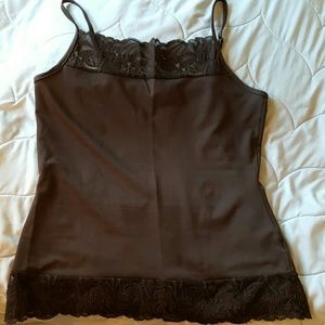 White house black market brown cami