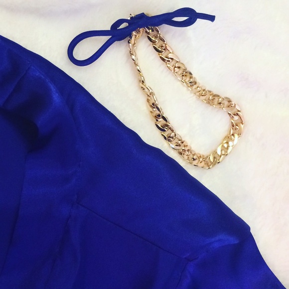 Rose Gold Tie Choker - Picture 1 of 3