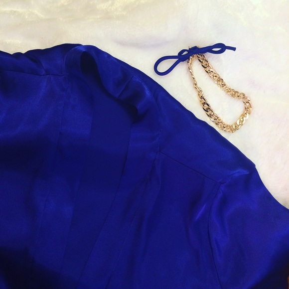 Rose Gold Tie Choker - Picture 3 of 3