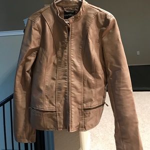 Faux leather Express Jacket