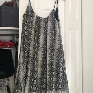 Show me your mumu trapeze mini dress