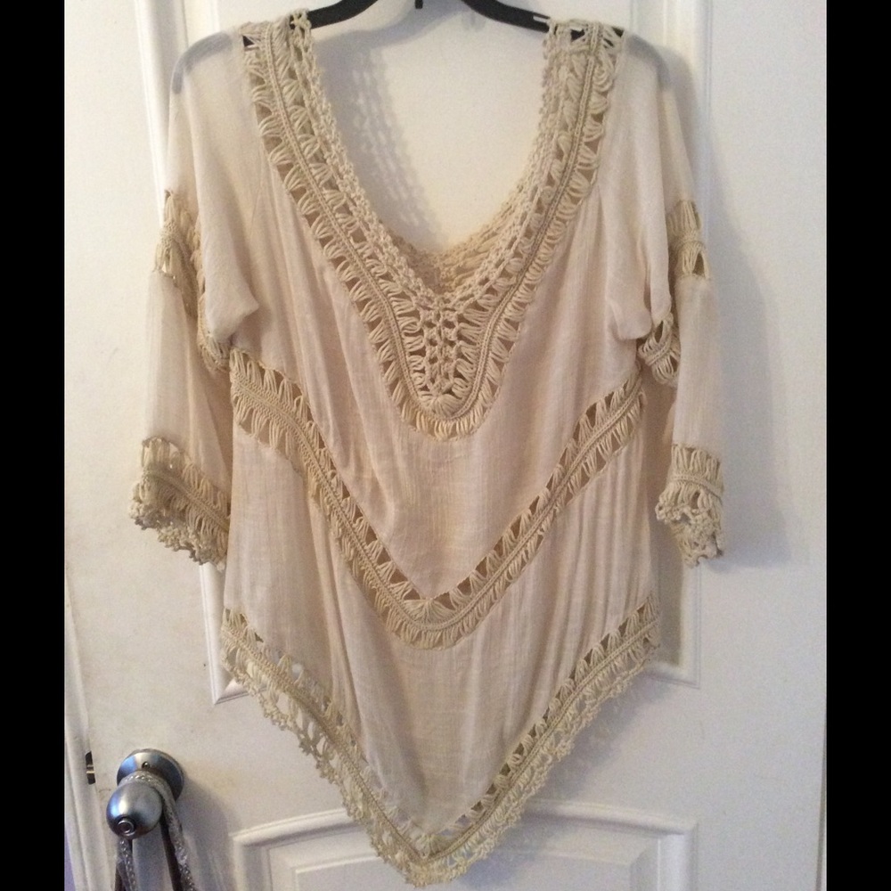 Active USA beach coverup/ tunic