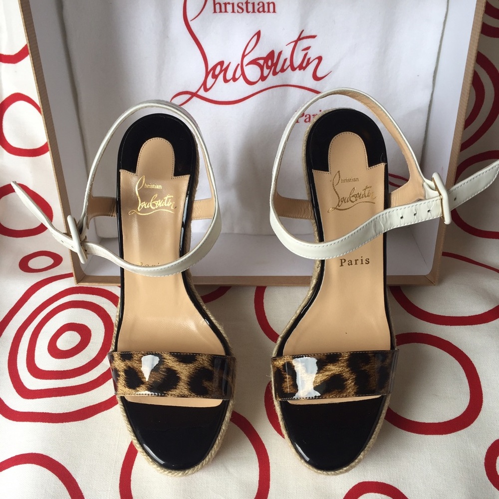 👠SOLD! Christian Louboutin Spachica Espadrilles