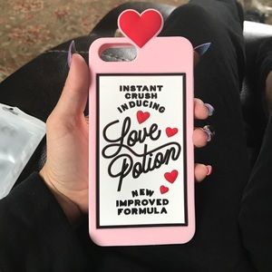Love Potion silicone iPhone 7plus case